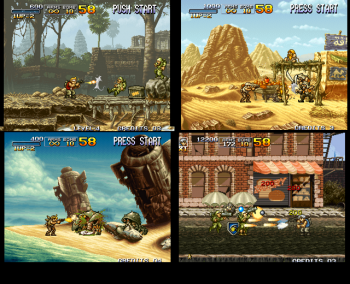 Neo Geo MVS - Metal Slug (4 hry)